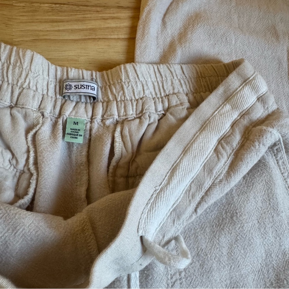 Susina Pull On Drawstring Straight Leg Plant‎ - Picture 6 of 8